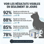 Fontaine À Eau Pour Chat Inox 2,2 L – Ultra Silencieuse